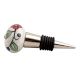 Multicolor Leaf Crackle Ceramic Wine Stopper